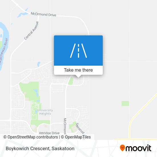Boykowich Crescent map