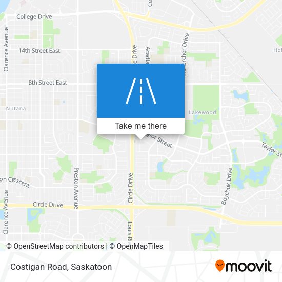 Costigan Road plan