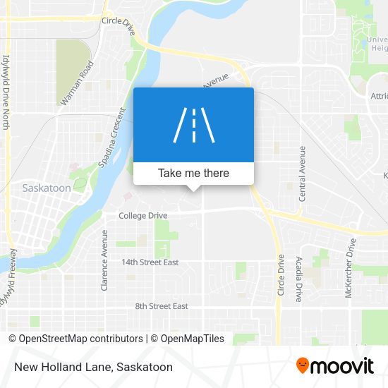 New Holland Lane map