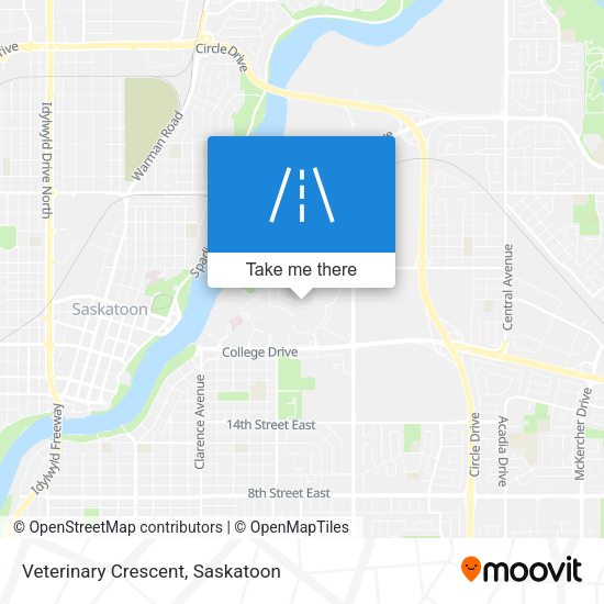 Veterinary Crescent map