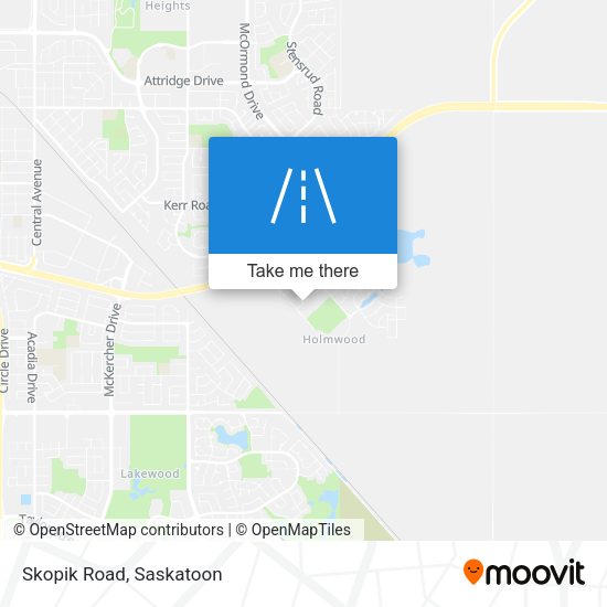 Skopik Road plan