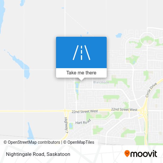 Nightingale Road map