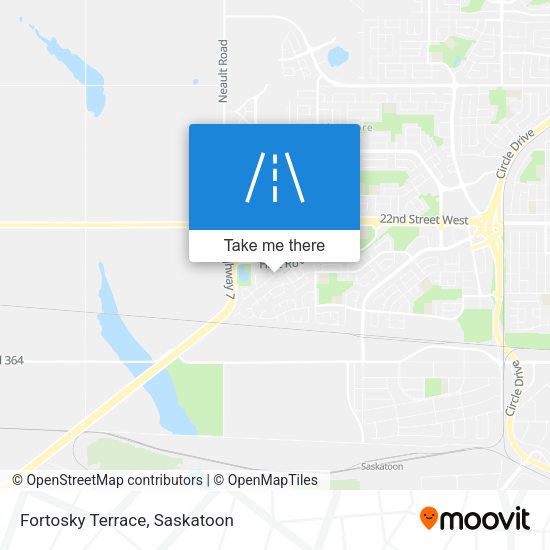 Fortosky Terrace map