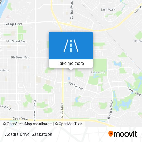 Acadia Drive plan