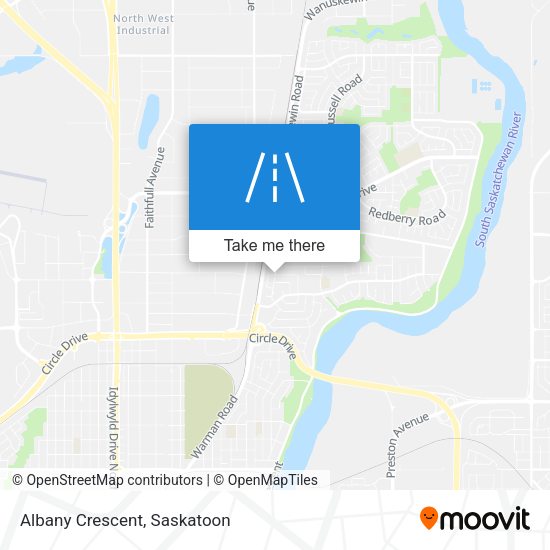 Albany Crescent plan