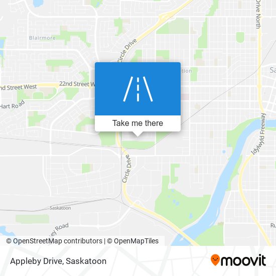 Appleby Drive map