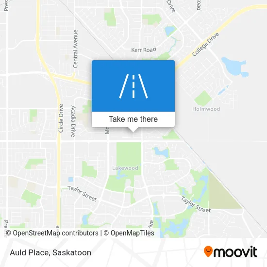 Auld Place map