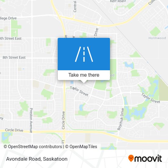 Avondale Road plan
