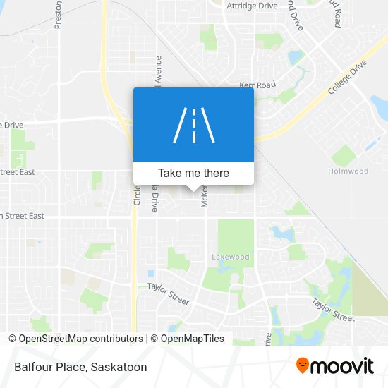 Balfour Place plan