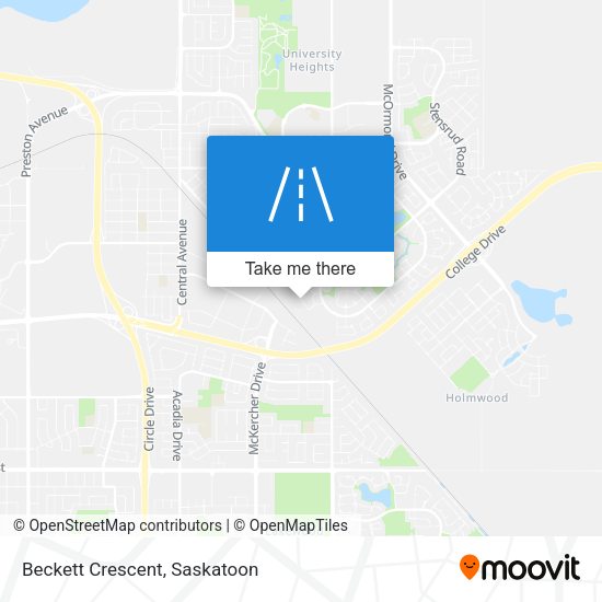 Beckett Crescent plan
