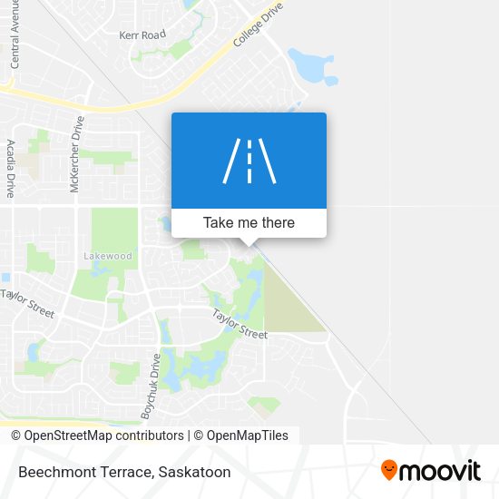 Beechmont Terrace map