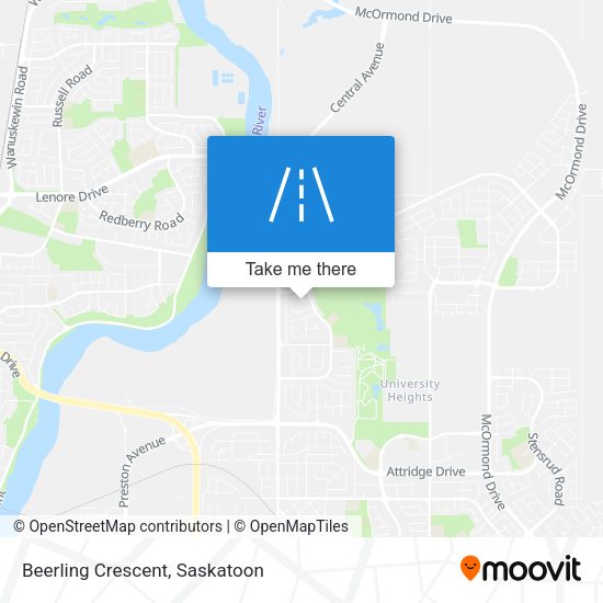 Beerling Crescent map
