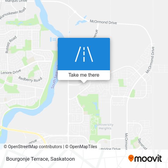 Bourgonje Terrace map