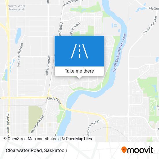 Clearwater Road plan