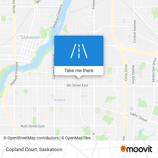 Copland Court map