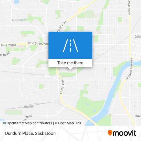 Dundurn Place map