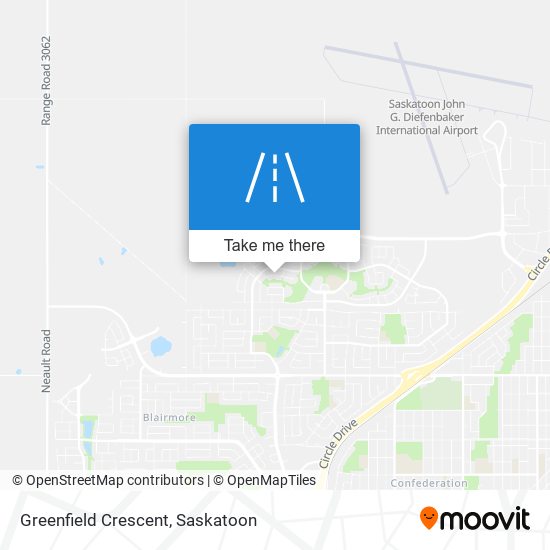 Greenfield Crescent map