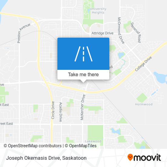 Joseph Okemasis Drive map
