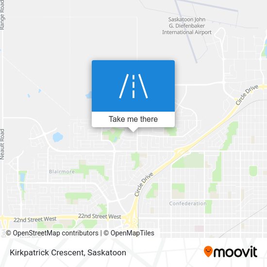 Kirkpatrick Crescent map