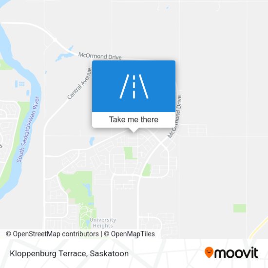 Kloppenburg Terrace map