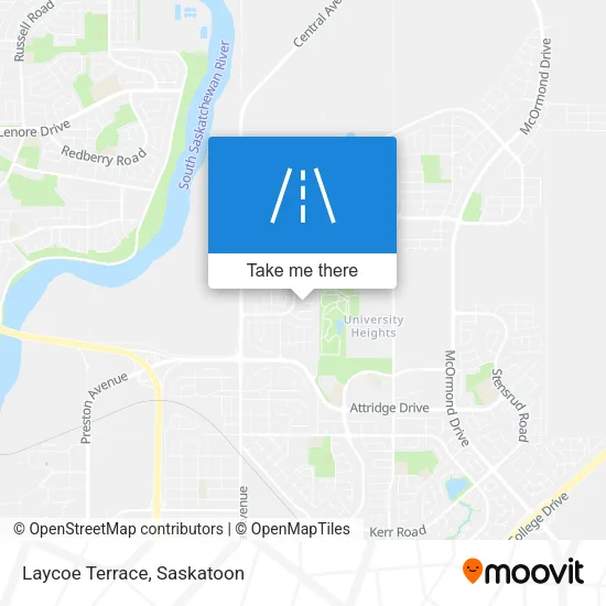 Laycoe Terrace map