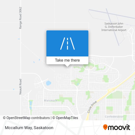 Mccallum Way map