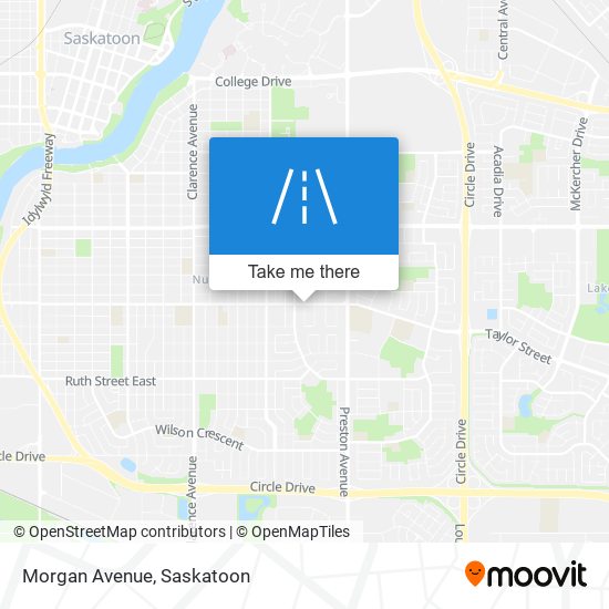 Morgan Avenue map