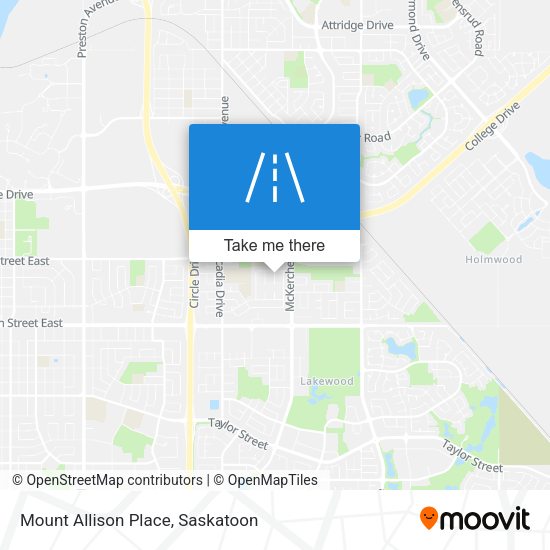 Mount Allison Place plan