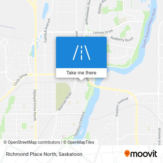 Richmond Place North map