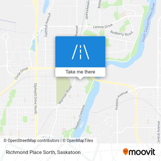 Richmond Place Sorth map