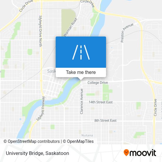 University Bridge plan