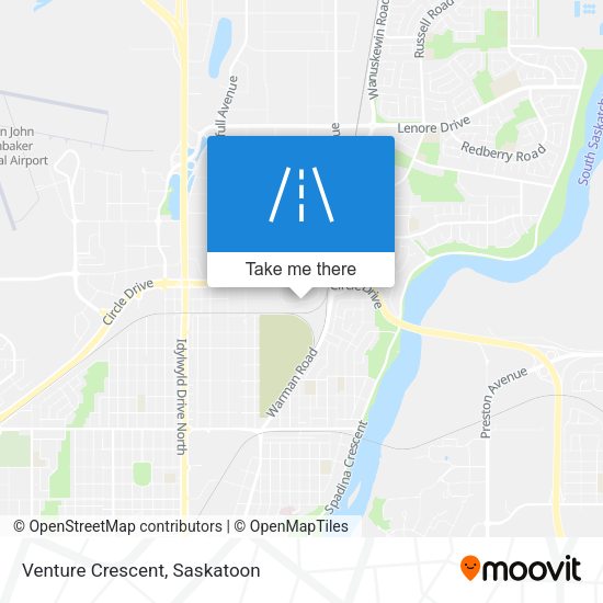 Venture Crescent map