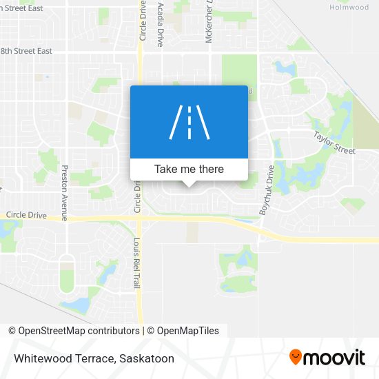 Whitewood Terrace map