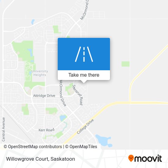 Willowgrove Court map