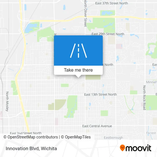Innovation Blvd map