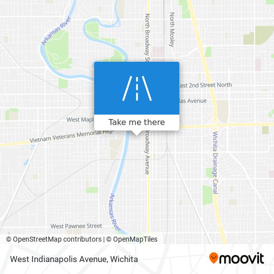 Mapa de West Indianapolis Avenue