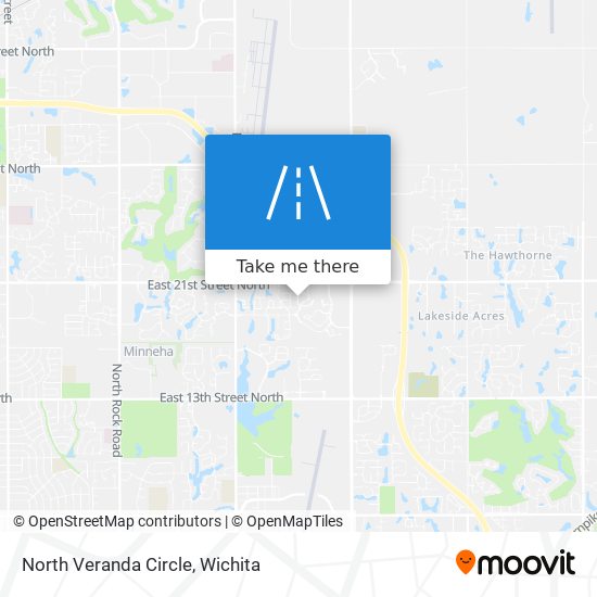 North Veranda Circle map