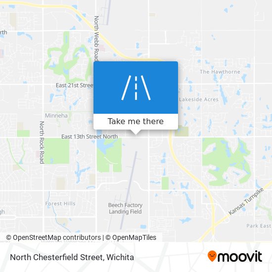 North Chesterfield Street map