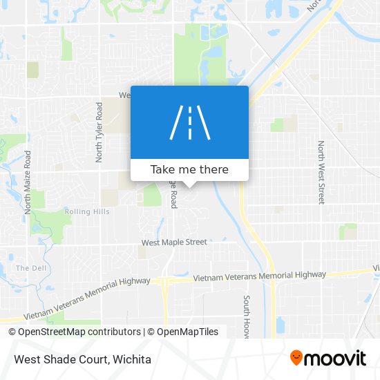 Mapa de West Shade Court