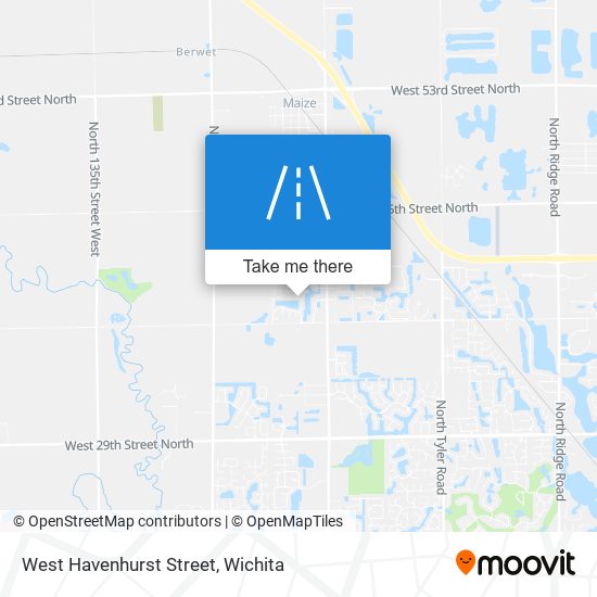 Mapa de West Havenhurst Street