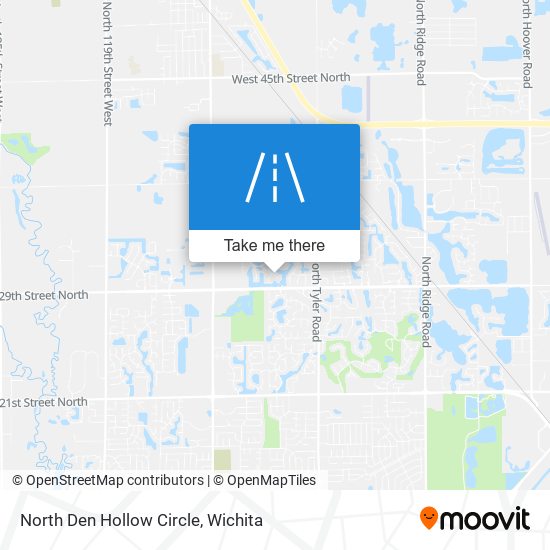 Mapa de North Den Hollow Circle