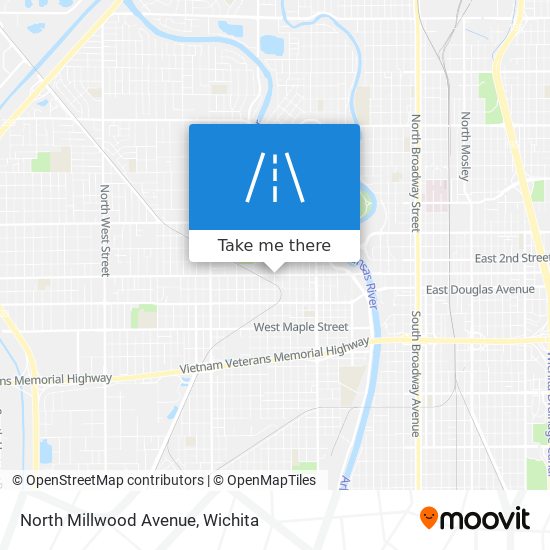 North Millwood Avenue map