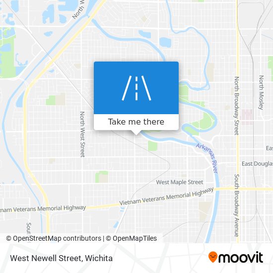 Mapa de West Newell Street