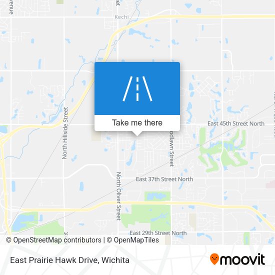 East Prairie Hawk Drive map