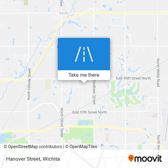 Mapa de Hanover Street