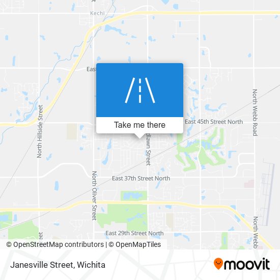 Mapa de Janesville Street