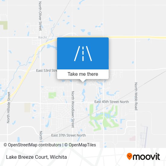 Mapa de Lake Breeze Court