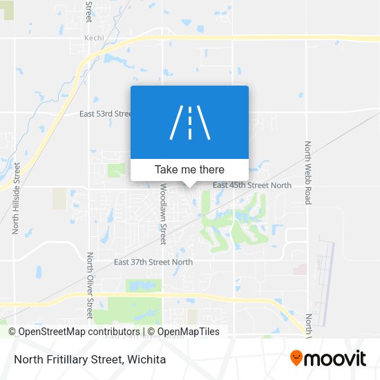 Mapa de North Fritillary Street