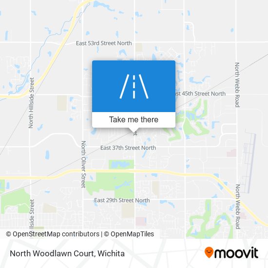 North Woodlawn Court map