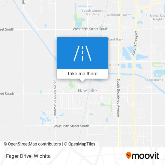 Fager Drive map